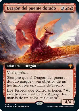 Dragón del puente dorado / Goldspan Dragon | Magic: the Gathering MTG Cartas