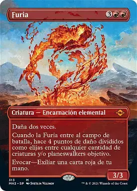Furia / Fury | Magic: the Gathering MTG Cartas