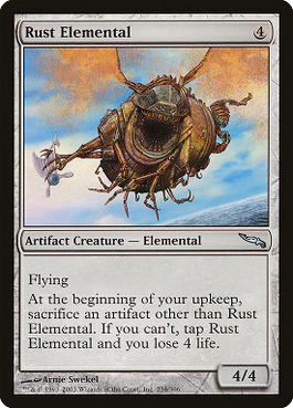 Rust Elemental | Magic: the Gathering MTG Cards