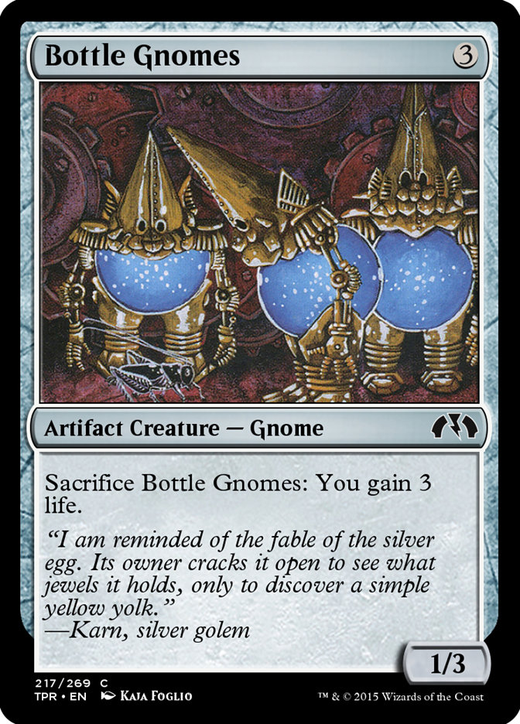 Bottle Gnomes X1 NM 10th Edition MTG Magic Cards Artifact Uncommon 